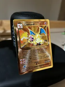 2021 Pokemon Celebrations Charizard Ultra-Premium Collection Gold Metal Promo #4 - Image 2