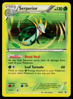 Serperior - Holo BW20 Promo Pokemon Black and White Promos NM - Image 1