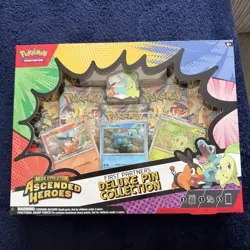 Pokemon TCG - First Partners Deluxe Pin Collection -Ascended Hero’s - Sealed - Image 1