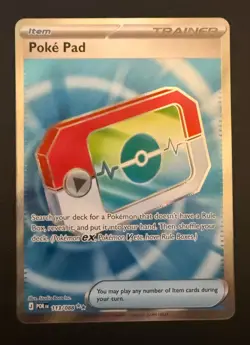 Pokemon TCG: POKE PAD Full Art Ultra Rare #113/088 – ME03 Perfect Order - Image 1
