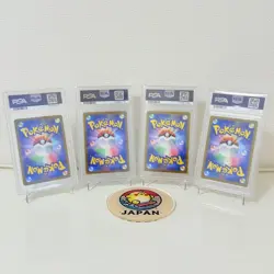 PSA 10 2023 Pokemon Japanese #133 134 135 136 Eevee Master Ball Holo sequential - Image 2