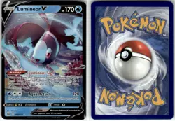 LUMINEON V - 040/172 - HOLO RARE V - BRILLIANT STARS - POKEMON - - NM - Image 1