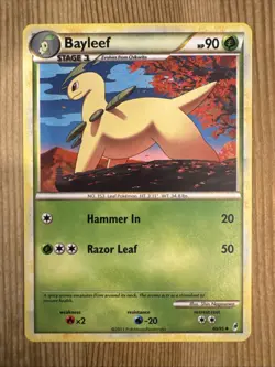 Bayleef 40/95 Pokemon Uncommon Call of Legends Card VLP - Image 1