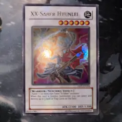 Yugioh XX-Saber Hyunlei ABPF-EN044 Ultra Rare LP - Image 1