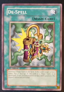 Yu-Gi-Oh! De-Spell SDJ-029 Starter Deck: Joey Vintage 1st Edition (2003) NM - Image 1