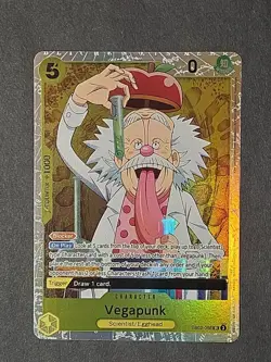 Vegapunk EB02-056 SR One Piece Extra Booster Anime 25th Collection English - Image 1