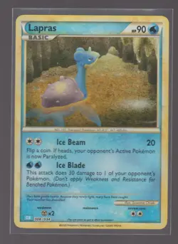 LAPRAS 008/034 HOLO TRADING CARD GAME CLASSIC POKEMON HOLO NM/M - Image 1
