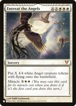 Entreat the Angels (AVR) -Foil Near Mint MTG The List - Image 1