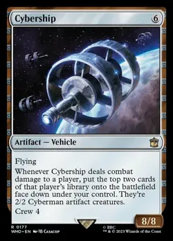 1 x Cybership - Universes Beyond: Doctor Who - NM-Mint - MTG - Image 1