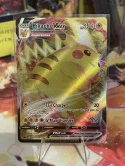 Pikachu VMAX SWSH286 Sword & Shield Promo Holo Card NM Condition - Image 1