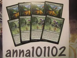 Ixalan. Green,com. Blinding Fog x4 and Ancient Brontodon. LP 4x - Image 1