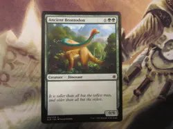 Ixalan. Green,com. Blinding Fog x4 and Ancient Brontodon. LP 4x - Image 3