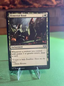 Magic the Gathering - Commander: Tarkir: Dragonstorm - Elemental Bond mtg - Image 3