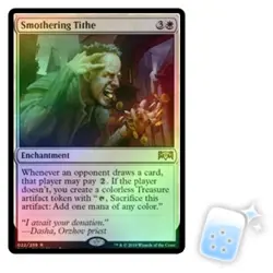 FOIL SMOTHERING TITHE Ravnica Allegiance RNA Magic MTG MINT CARD - Image 1