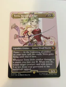 Terra, Herald of Hope (Borderless) - Final Fantasy MTG 0204 FIC - Image 1