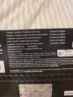 MTG Magic Secret Lair Dungeons & Dragons Whispers in Candlekeep Foil Sealed - Image 3