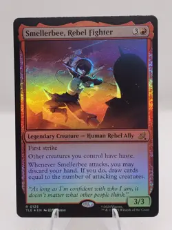 Smellerbee, Rebel Fighter Foil Rare Avatar The Last Airbender MTG TLE #0125 - Image 1