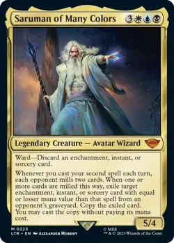 Saruman of Many Colors - 223 - LTR - NM - Normal - Image 1