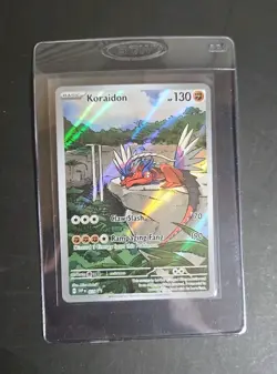 Koraidon SVP 014 Scarlet & Violet Black Star Promo Full Art Holo Pokemon TCG NM - Image 1