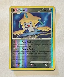 Pokemon Jirachi Holo Rare Basic 70HP 31/146 Legends Awakened 2007 MP/HP - Image 1