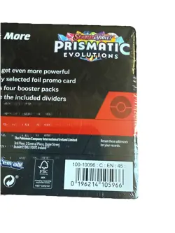 Brand New Pokemon TCG Prismatic Evolutions Surprise Box Factory Sealed - Image 4