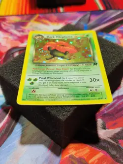 Pokemon TCG Dark Vileplume 13/82 Holo Rare Unlimited Team Rocket VTG WOTC LP - Image 4
