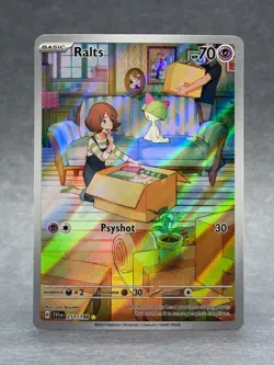 Pokemon - 211/198 Ralts SV01 Scarlet & Violet Illustration Rare Holo Full Art NM - Image 1