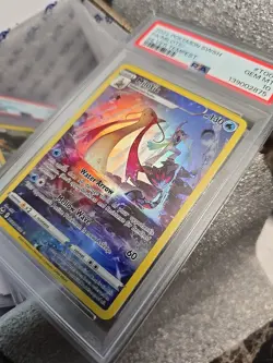 2022 POKEMON SILVER TEMPEST #TG02 FA / MILOTIC SILVER TEMPEST PSA 10 - Image 4
