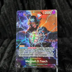 Marshall.D.Teach OP09-093 Alt Art - One Piece TCG Emperors in the New World OP09 - Image 1