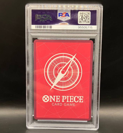 ONE PIECE - EDWARD NEWGATE ALTERNATE ART OP02-001 - Paramount War - JAP - PSA 10 - Image 2