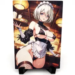 NieR: Automata 2B Sexy Hot Anime Waifu Girl Lewd Doujin Goddess Story Art Card - Image 2