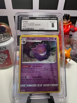 CGC 8 Gengar – Stormfront Holo (2009) Pokemon Card 085/202 - Image 2