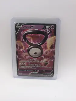 Unown V SWSH300 Black Star Promo - Full Art Holo - Pokemon Card NM - Image 1
