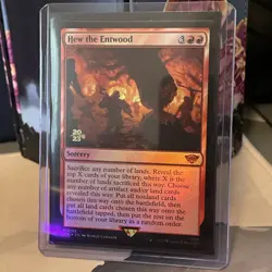 Hew the Entwood Prerelease 2023 Cards Foil NM #0136 - Image 1
