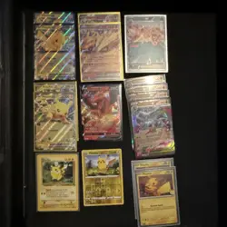 Pokemon TCG 16 card lot all Pikachu, Charizard MIX English - Image 1