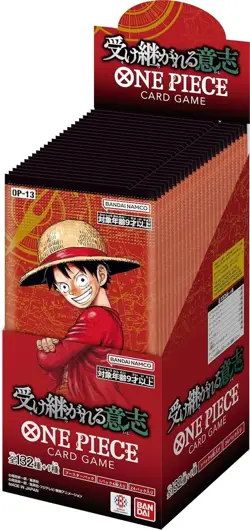 ONE PIECE Card Game OP-13 Box 24 Packs 3rd Anniversary Luffy Ace Sabo Parallel - Image 1