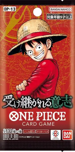 ONE PIECE Card Game OP-13 Box 24 Packs 3rd Anniversary Luffy Ace Sabo Parallel - Image 3
