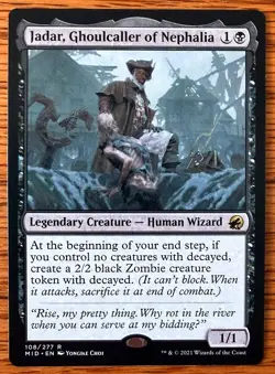 MTG Jadar Ghoulcaller of Nephalia - Innistrad Midnight Hunt, English - Image 1