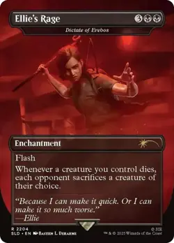 Ellie's Rage - Dictate of Erebos 2204 Secret Lair Drop Series NM EN - Image 1