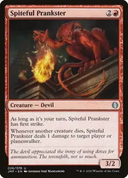 Spiteful Prankster MTG NM Jumpstart Regular - Image 1
