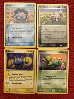 Pokemon Sachiko Adachi Illustration Set VLP/NM (4 Unique Vintage Card Artworks) - Image 1