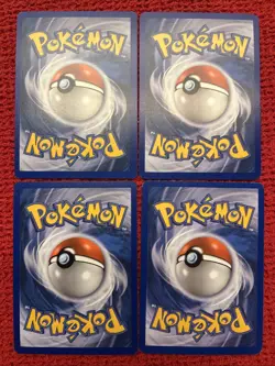 Pokemon Sachiko Adachi Illustration Set VLP/NM (4 Unique Vintage Card Artworks) - Image 2