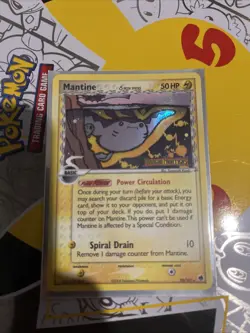 Pokemon - Mantine 20/101 Reverse Holo Rare Stamped - EX Dragon Frontiers NM - Image 2