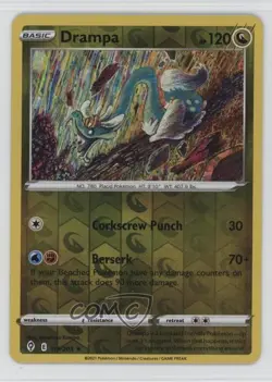 Drampa Reverse Holo Pokemon Sword & Shield Evolving Skies #119 - Image 1