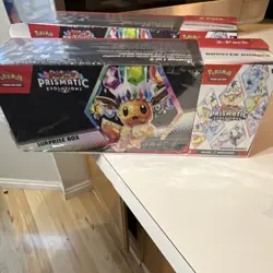 Pokemon Prismatic Evolutions Surprise Box Booster Eevee English - Image 1