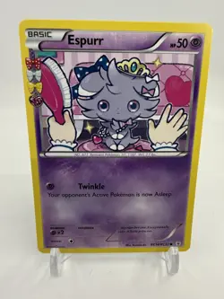 Espurr RC14/RC32 Common Generations Pokemon Moderately Played - Image 1