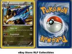 2012 Pokemon, B&W Dragons Exalted, #90/124 Garchomp, Holo Rare - Image 1