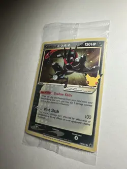 Pokemon Greninja Gold Star SWSH144 New & Sealed Promo Card Celebrations - Image 2