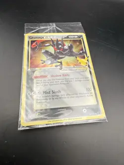 Pokemon Greninja Gold Star SWSH144 Promo Sealed Celebrations Pack NM - Image 5