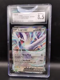 CGC 8.5 Lugia ex 017/034 - Pokemon TCG Classic - 2023 Holo - NM/Mint+ - Image 1
